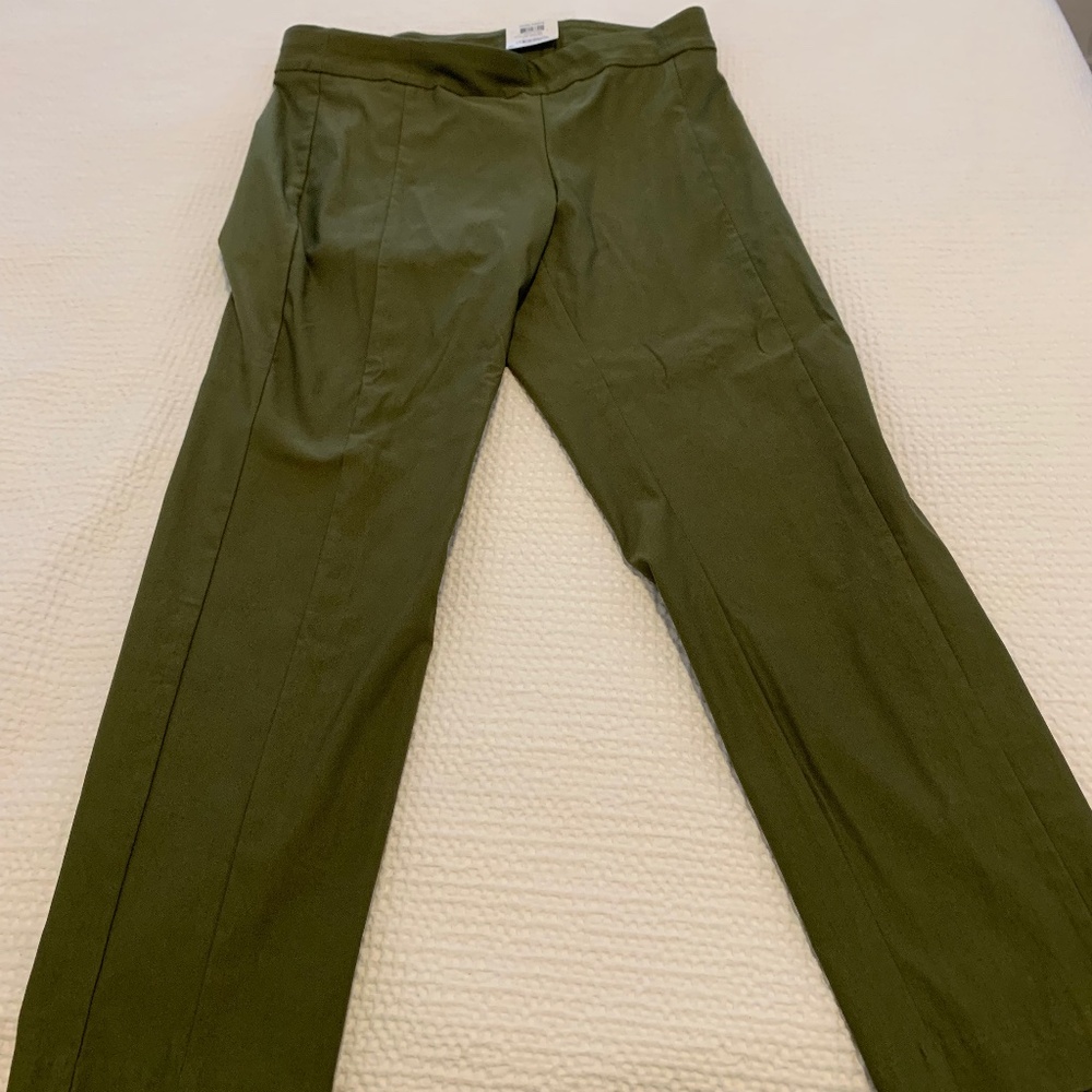 Alfani pants, skinny ankle, no pockets, nwt, large